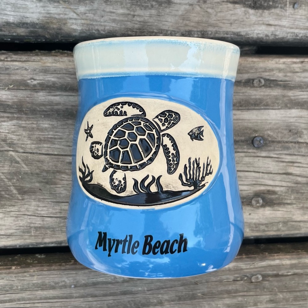MYRTLE BEACH SNUG HAMD MUGS TURTLE LOVER EDITION